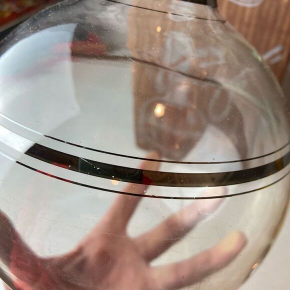 1950's Inland Hand-Blown Heat Proof Glass Coffee Carafe w/ Original Box - Picture 7 of 12